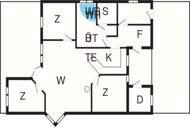 6 Person Holiday Home In Ansager 외부 사진